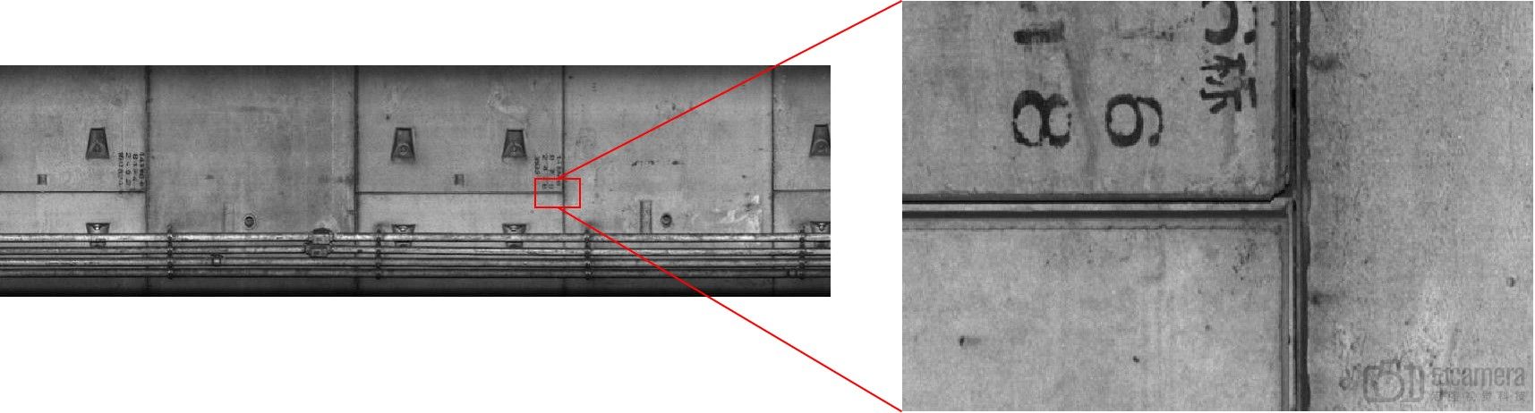 隧道检测系统采集图