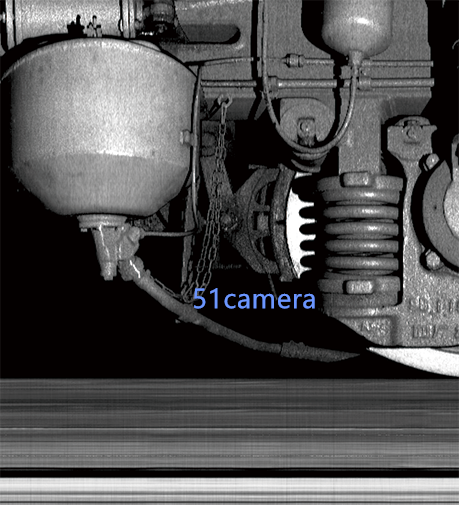 3D 车头成像效果(部分截取)