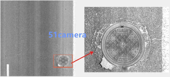 公路路面成像图