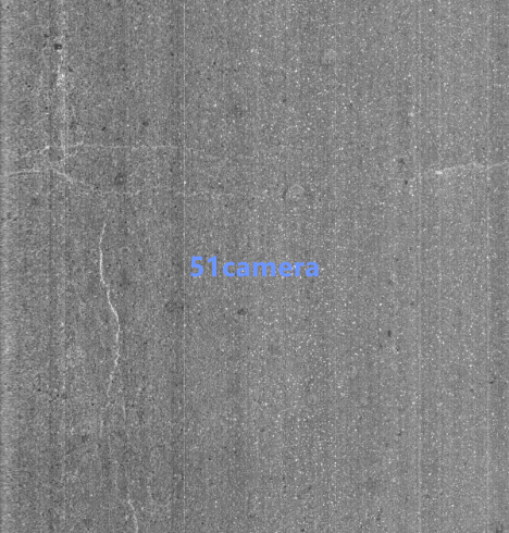 公路路面裂缝成像图