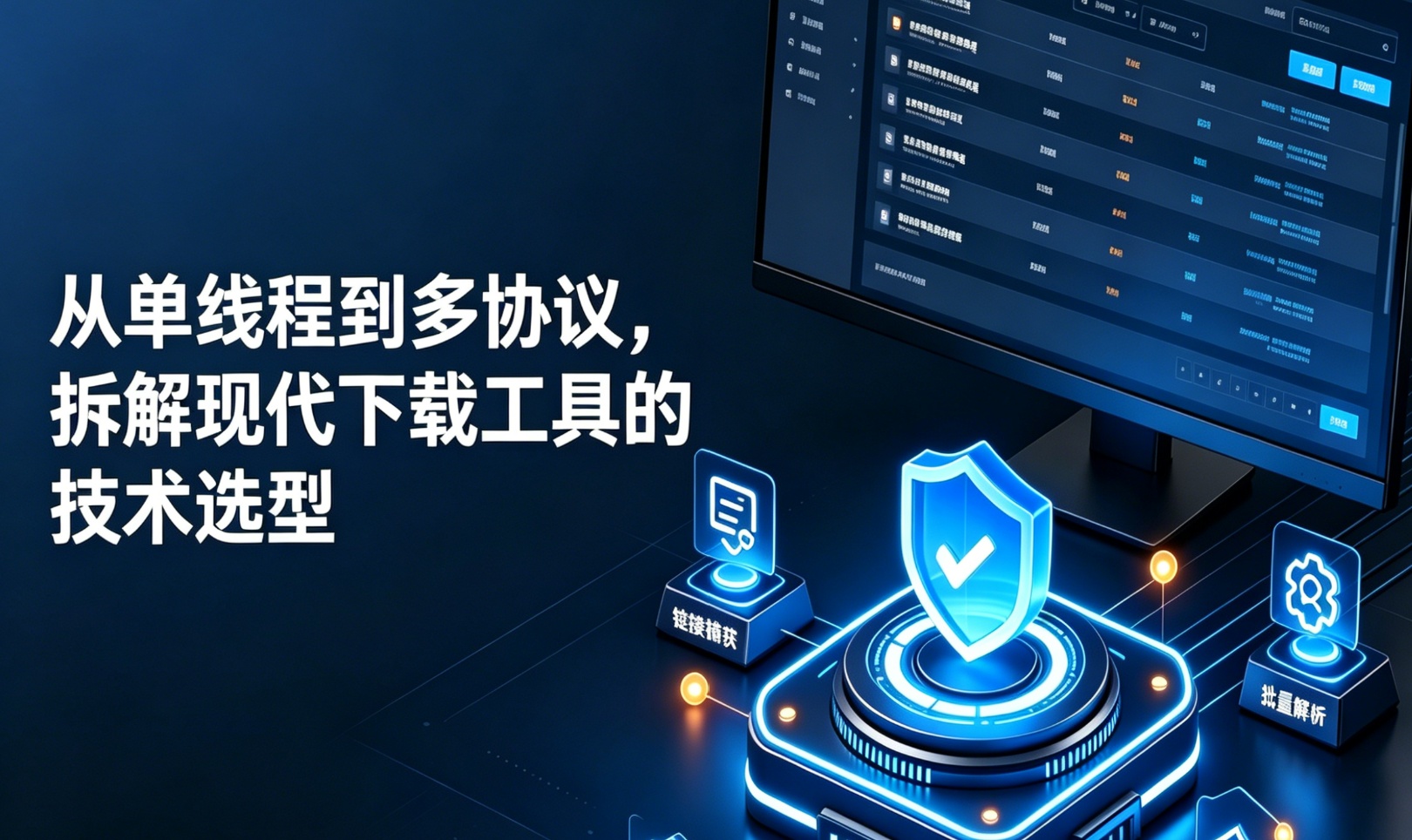 从单线程到多协议，拆解现代下载工具的技术选型