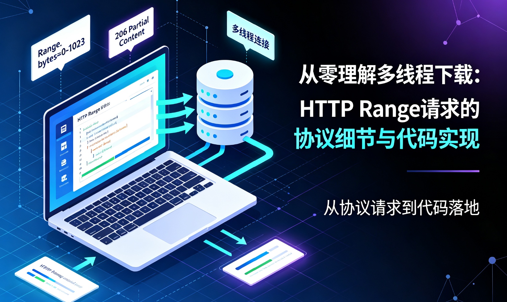从零理解多线程下载：HTTP Range请求的协议细节与代码实现