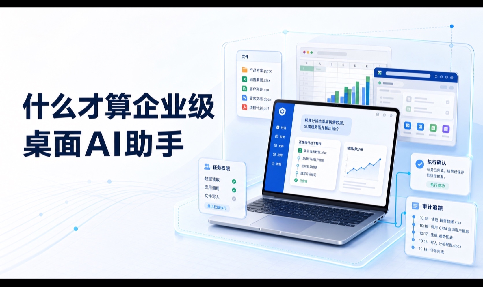什么才算企业级桌面AI智能体助手？如何才能做到从跨应用执行到本地执行的安全控制
