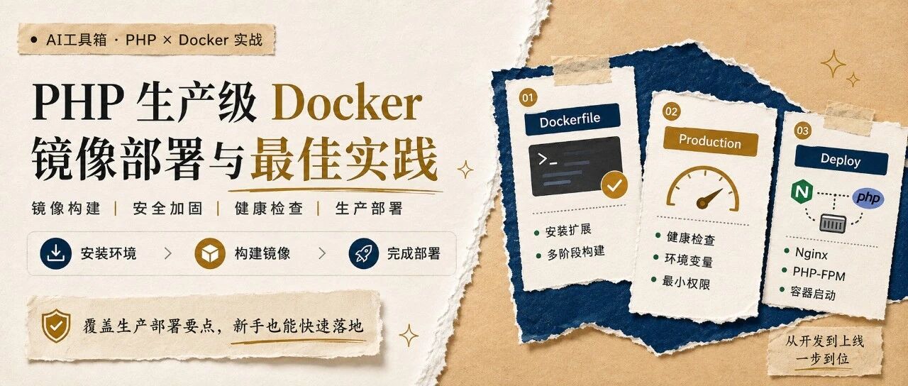 PHP 生产级 Docker 镜像部署与最佳实践