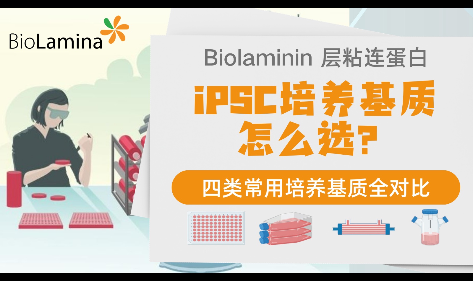 iPSC培养基质怎么选？Matrigel、玻连蛋白VTN、Laminin-E8与全长LN521的区别和选型逻辑