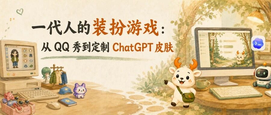 一代人的装扮游戏：从 QQ 秀到定制ChatGPT皮肤