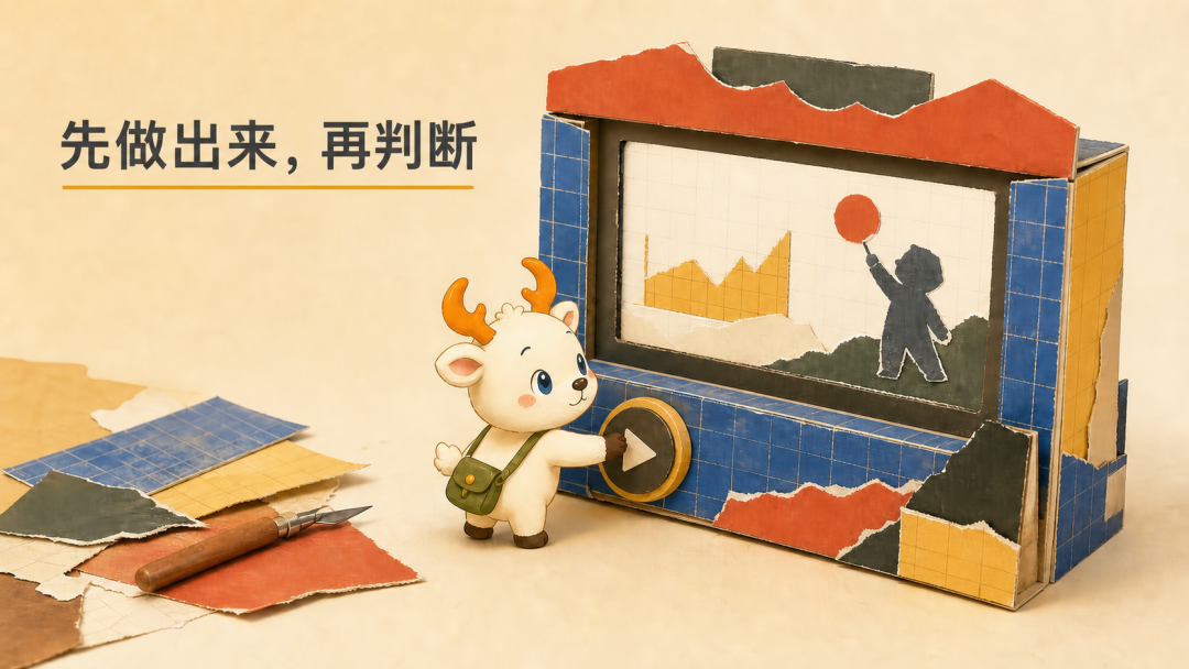 先做出来，再判断