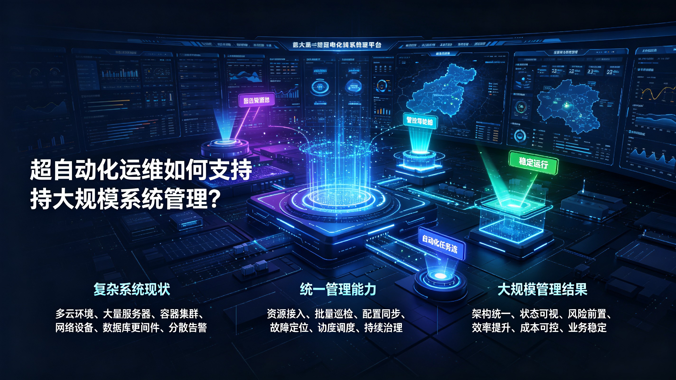 超自动化运维如何支持大规模系统管理