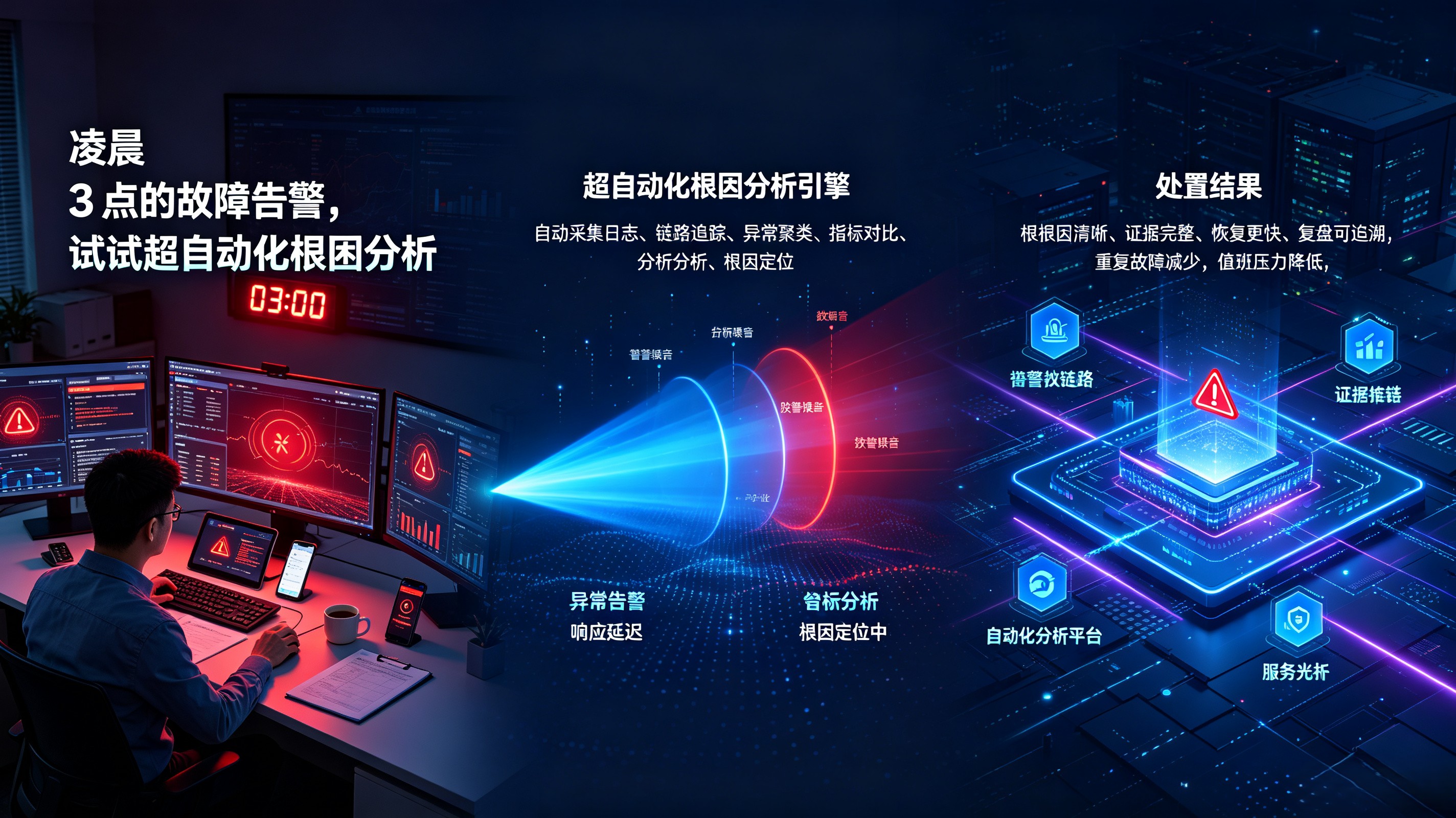 凌晨3点的故障告警，试试超自动化根因分析