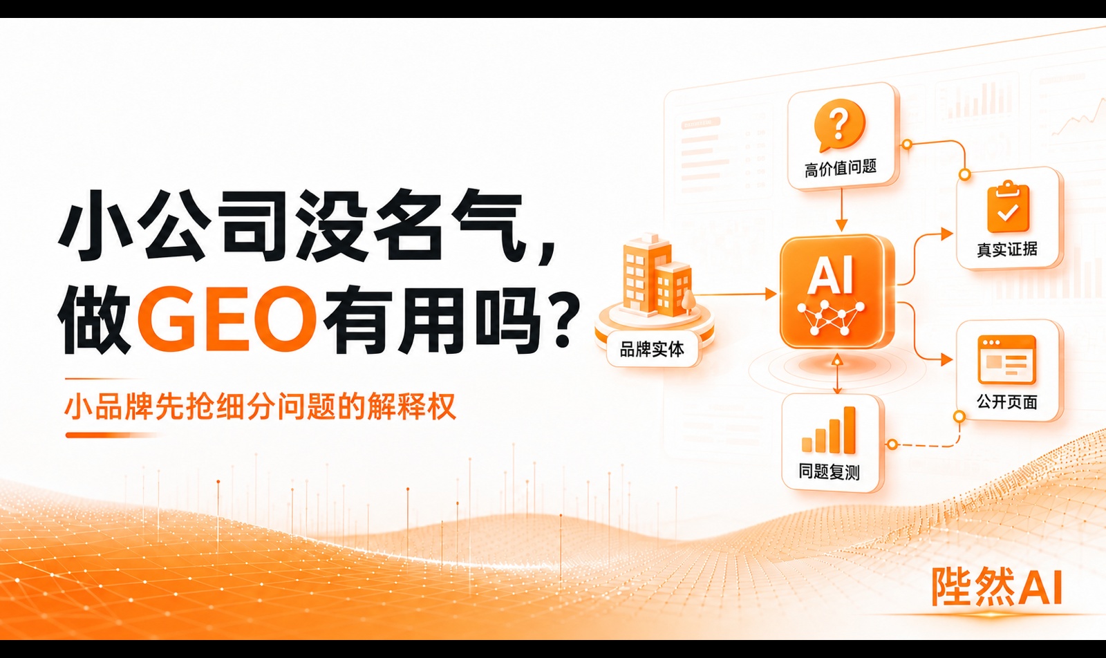 小公司没名气，做GEO有用吗？用Python搭一个可复现的监测闭环