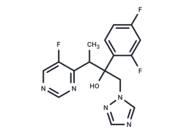  Voriconazole 分子结构式