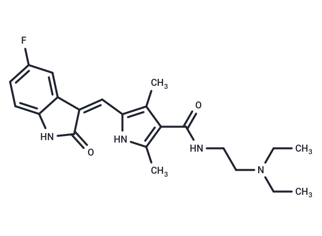■ 【TargetMol 明星分子】- Sunitinib: 多靶点酪氨酸激酶抑制剂揭示肿瘤血管生成与代谢重编程的新策略