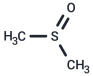 Dimethyl sulfoxide分子结构式