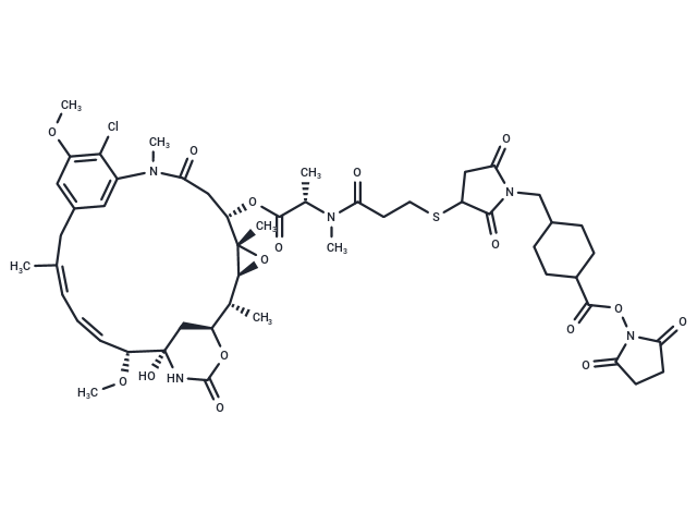 ■ 【TargetMol 明星分子】- SMCC-DM1: 精准递送微管破坏活性的抗体药物连接臂典范