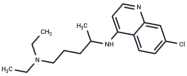 Chloroquine分子结构式