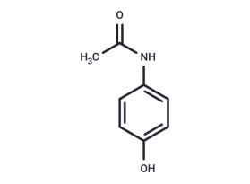Acetaminophen 分子结构式