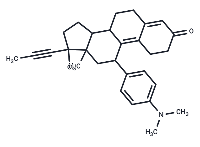Mifepristone: 精准拮抗孕激素与糖皮质激素受体，解码激素信号与肿瘤抑制新机理