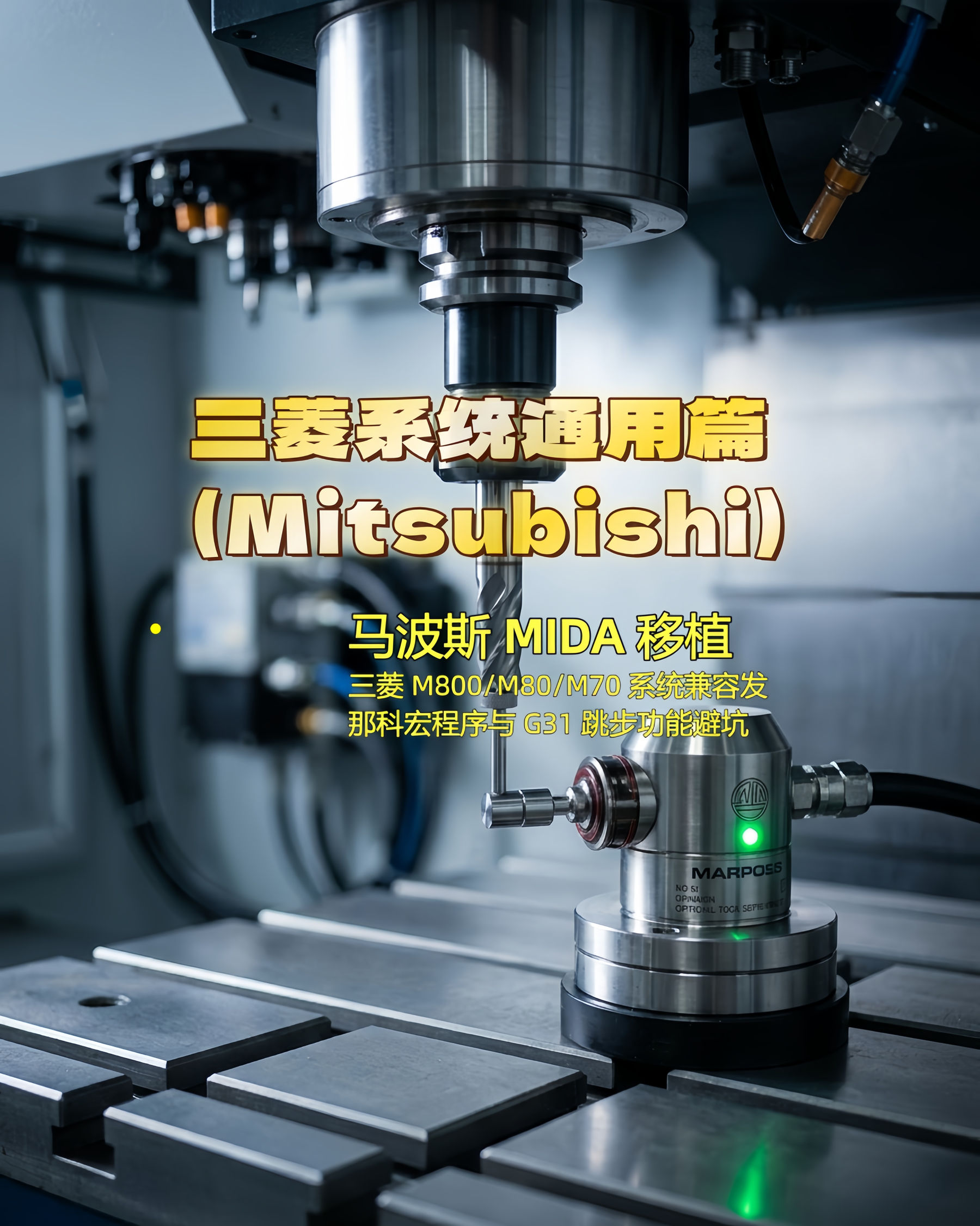 马波斯 MIDA 宏程序编程 &mdash; 三菱系统篇