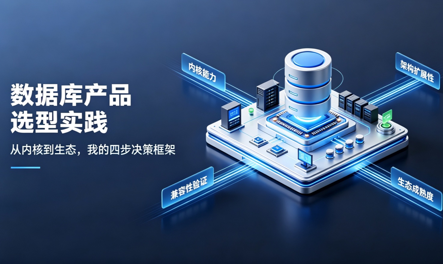 数据库产品四步选型法：金融核心系统国产化替换，性能提升35%成本减半