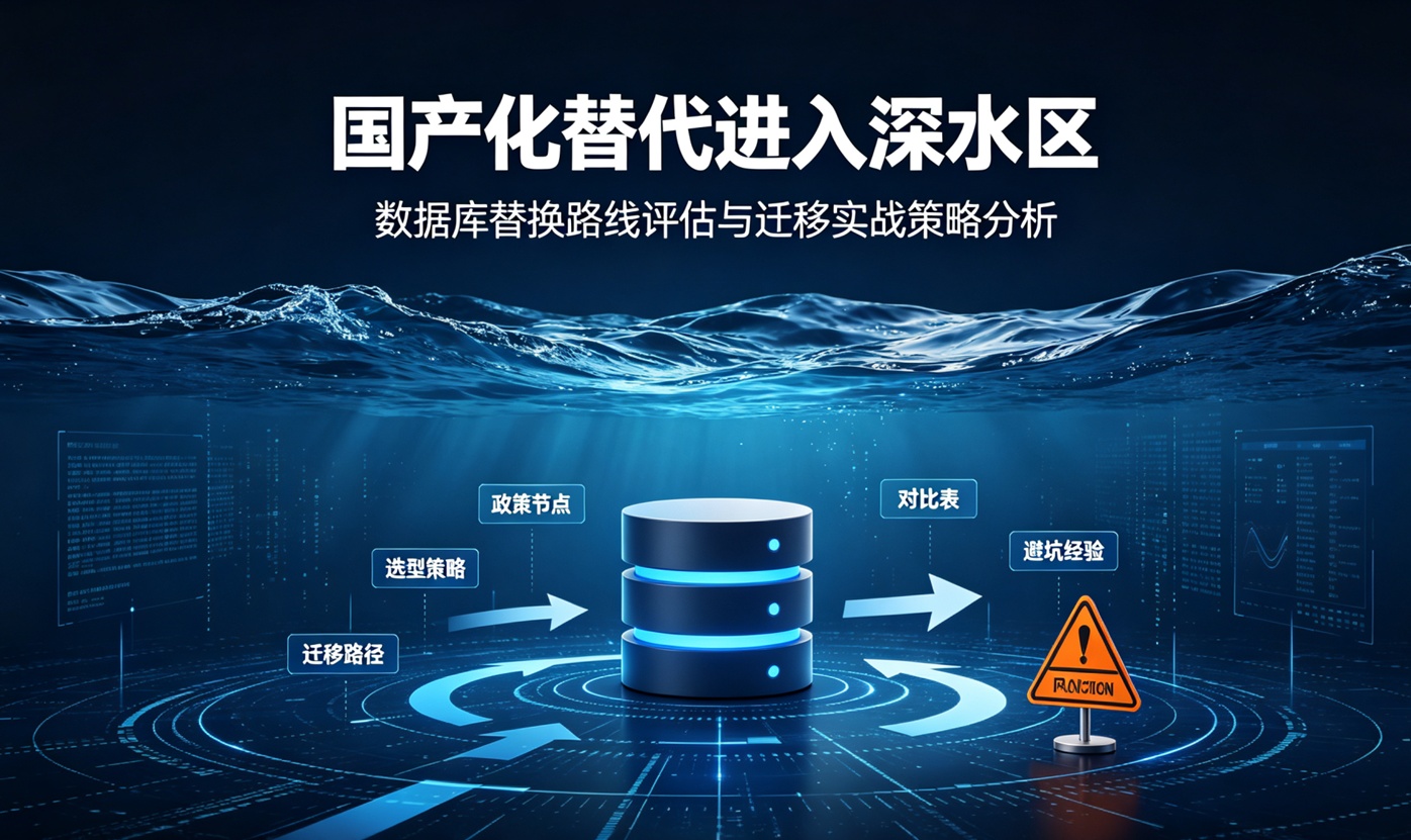 国产化替代进入深水区：核心系统数据库替换的四个决策关卡