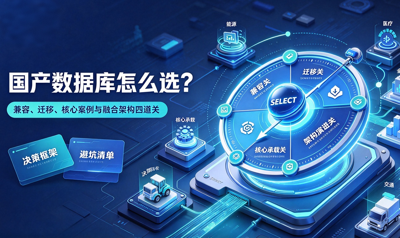 国产数据库怎么选？先过兼容与迁移这两道关