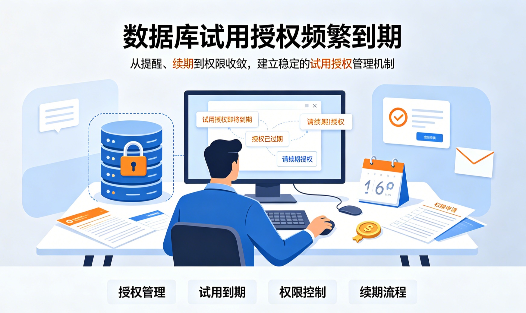 告别数据库试用授权到期焦虑，KingbaES自助续期方案实测