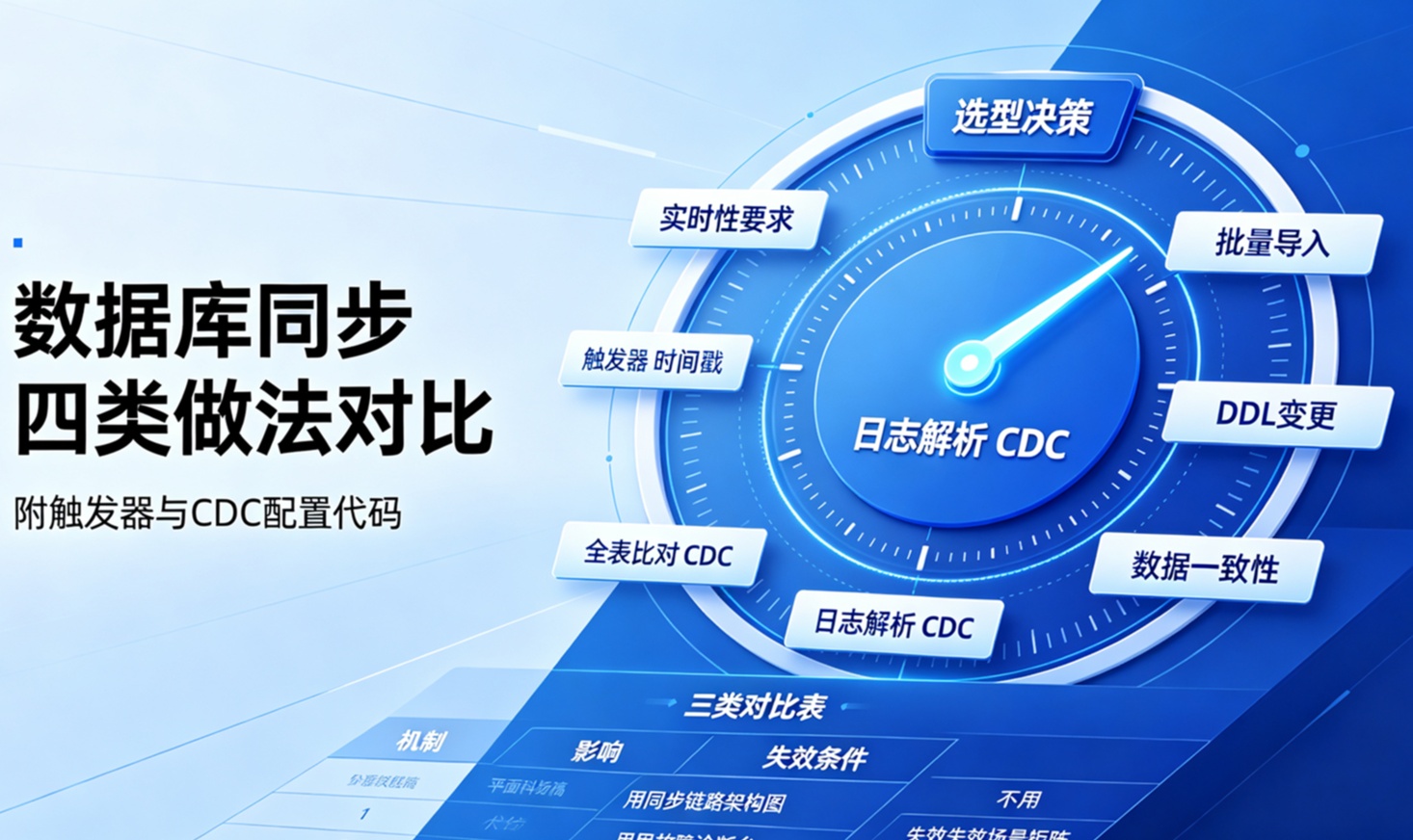 数据库同步怎么做？交易库实时同步到分析平台的四类方案与选型避坑