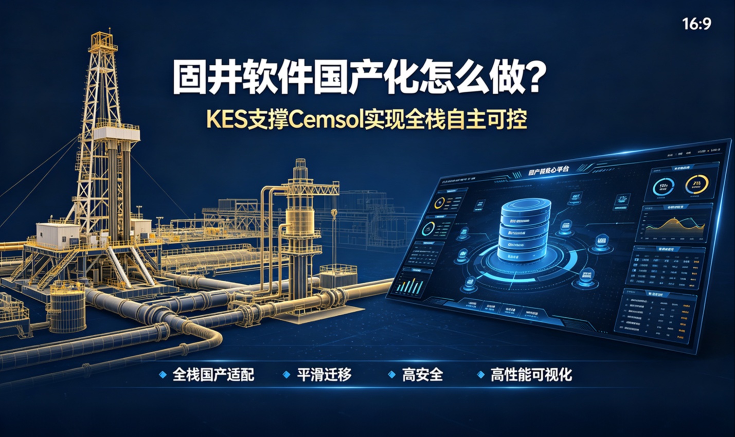 能源工业软件国产化实录：KES支撑Cemsol全流程数字化落地