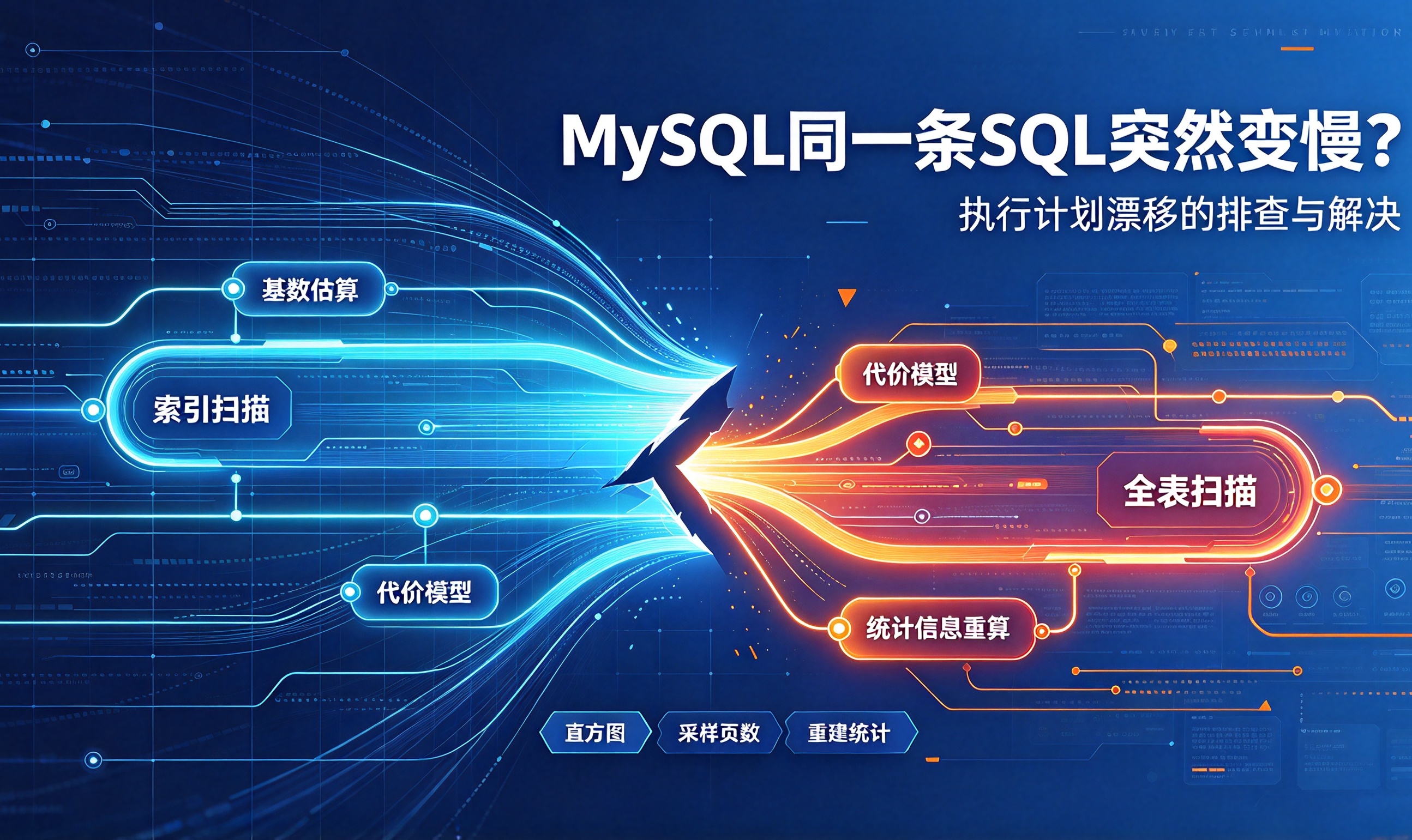 同一条SQL昨天50毫秒今天5秒：执行计划漂移的排查与治本方案