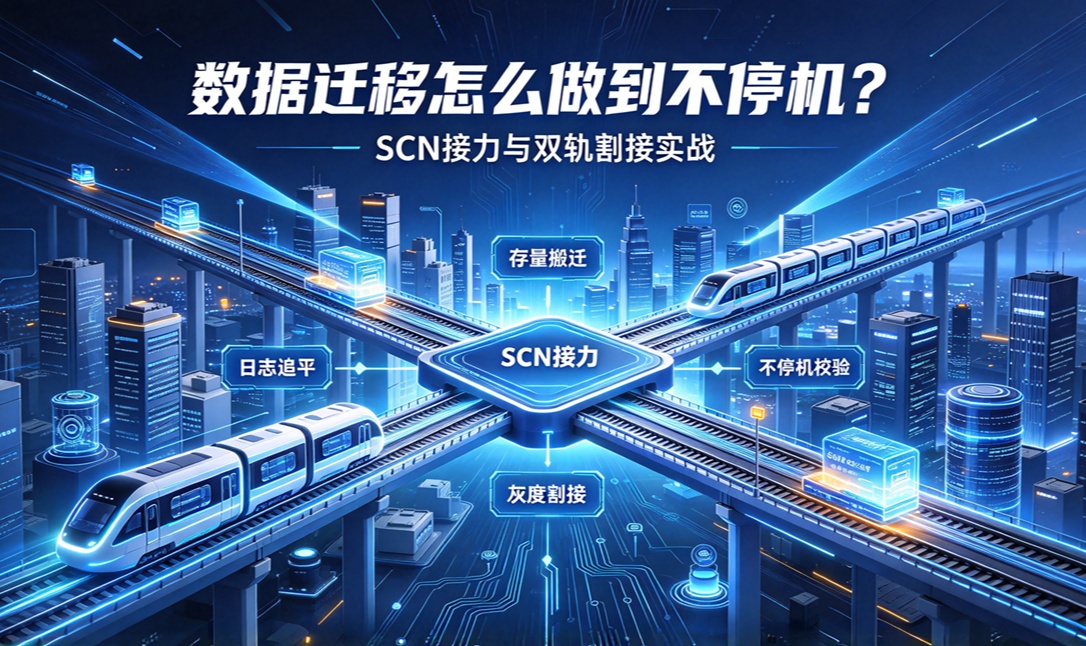 数据迁移不停机方案：存量增量接力与双轨割接设计