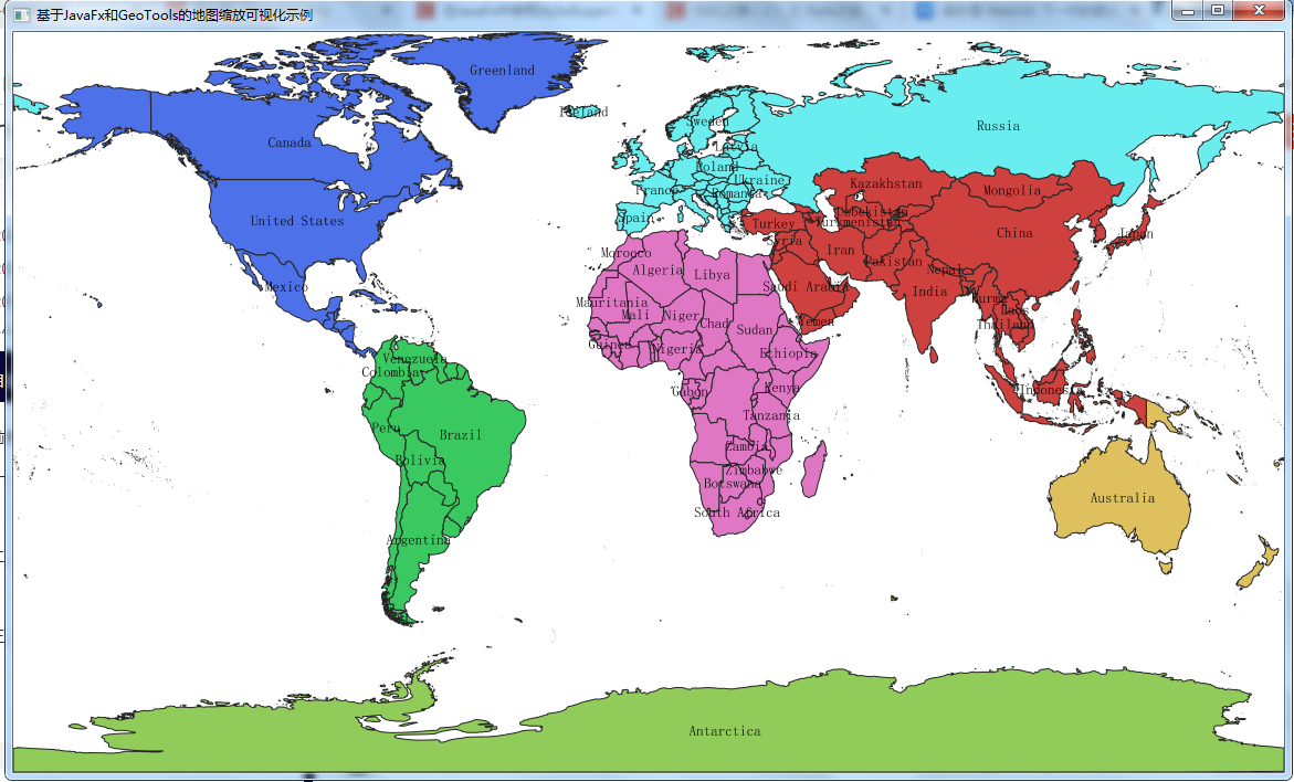 在JavaFx中使用StyledLayerDescriptor（SLD）1.0和1.1版本进行地图美化实践