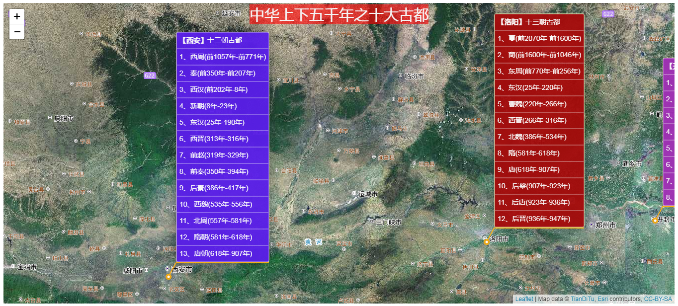 建都次数较多的城市
