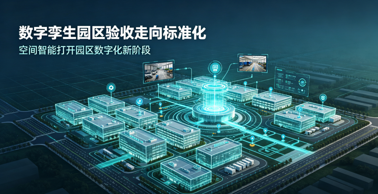 数字孪生园区验收走向标准化，空间智能打开园区数字化新阶段