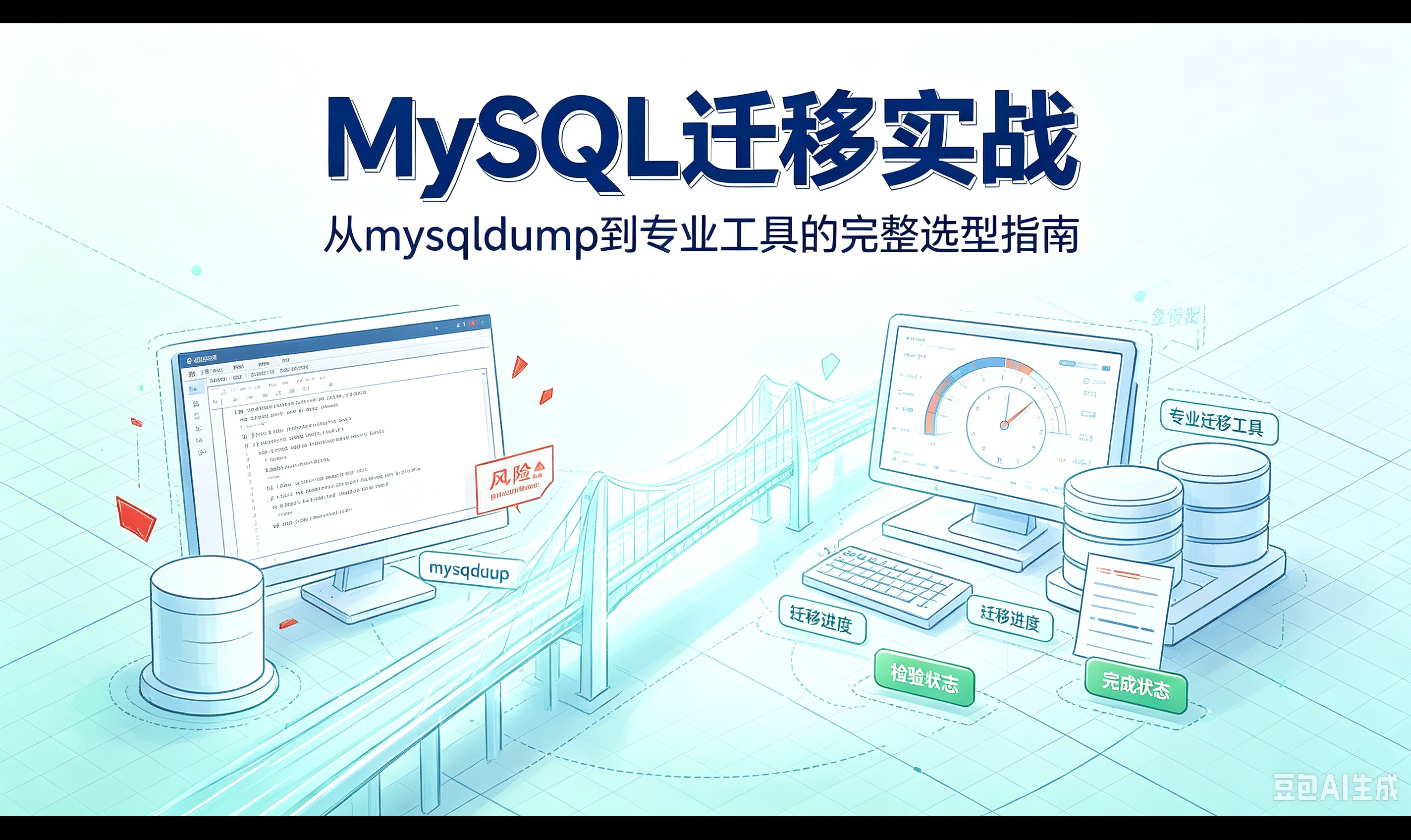 MySQL迁移实战：从mysqldump到专业工具的完整选型指南