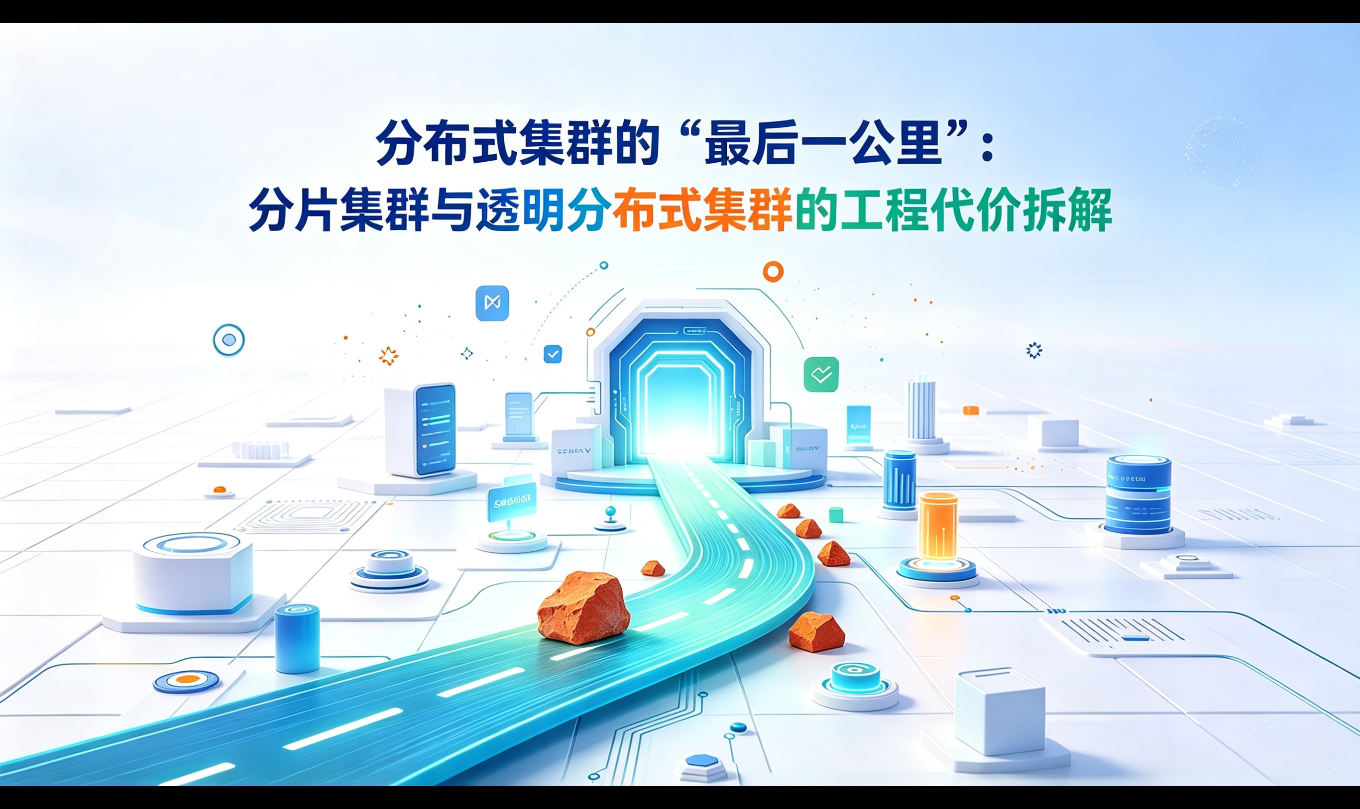 分片 vs 透明分布式：分布式集群两条工程路线的技术内核与选型边界