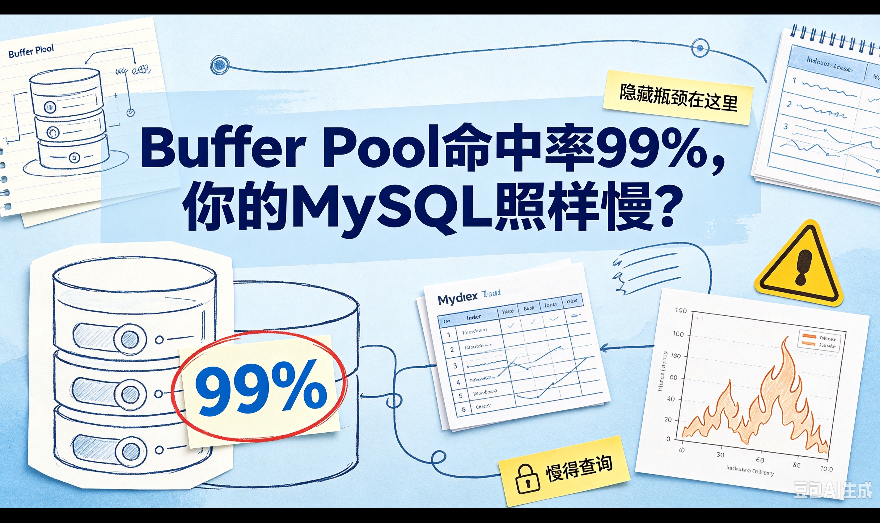 Buffer Pool命中率99%，你的MySQL照样慢？