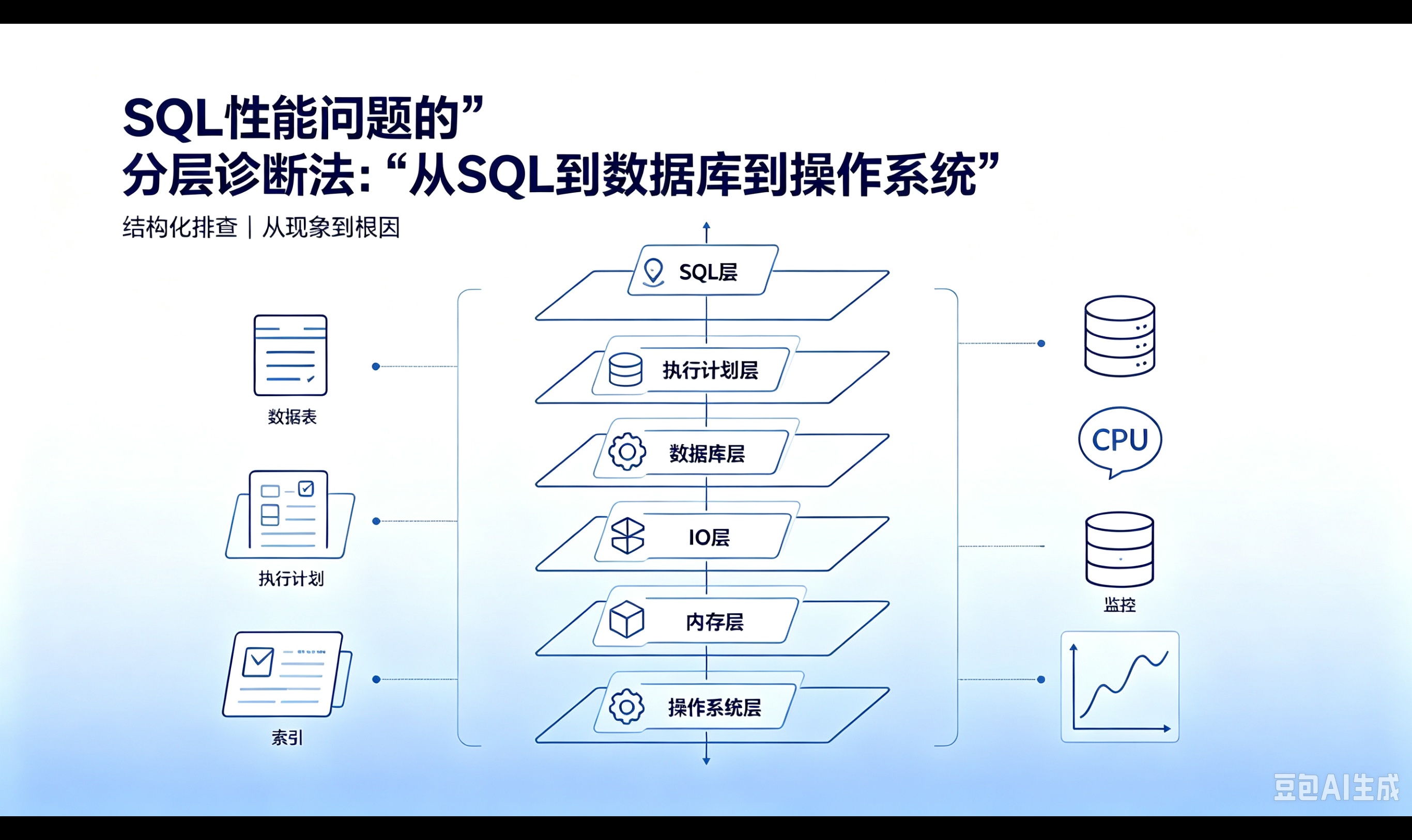 SQL性能调优进阶：从&ldquo;会看执行计划&rdquo;到&ldquo;会诊断整个系统&rdquo;