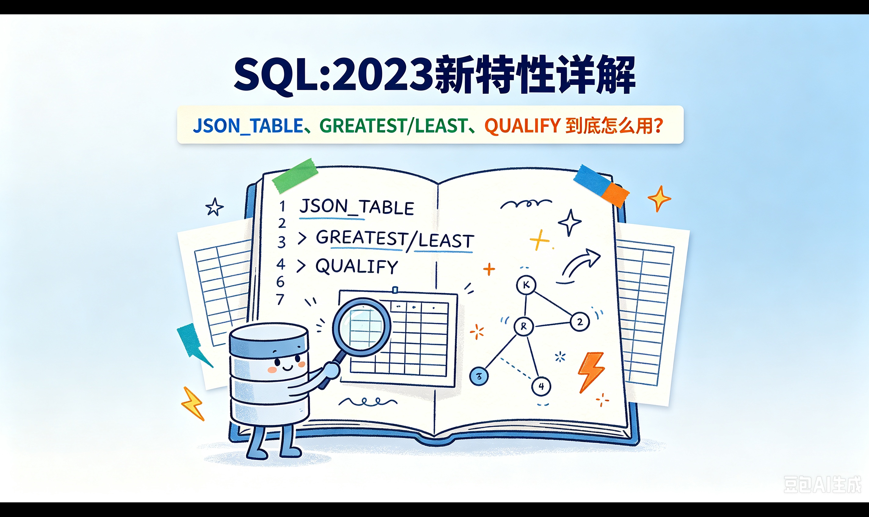 SQL:2023新标准已发布三年，这些新语法你还在观望？