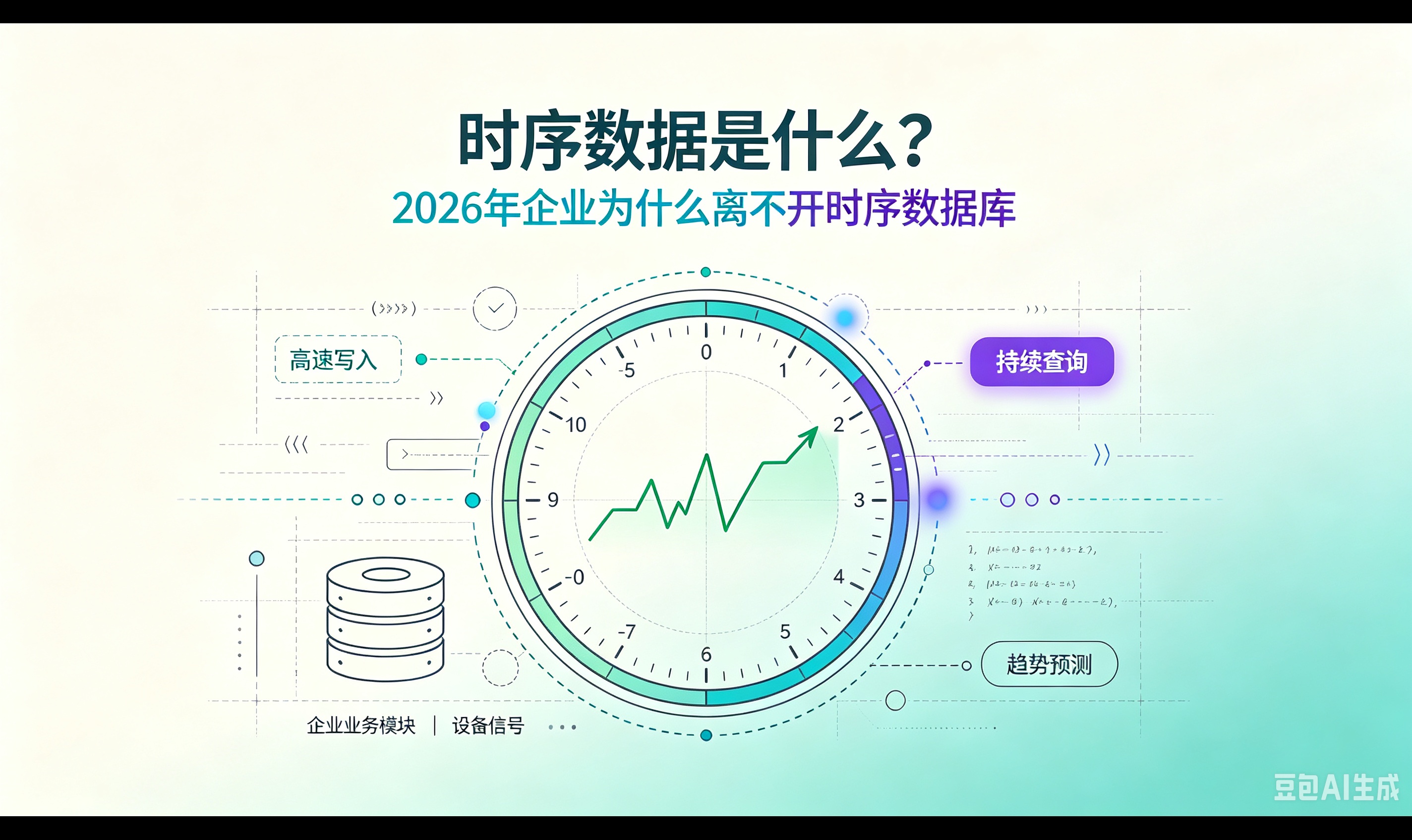 时序数据是什么？2026年企业为什么离不开时序数据库