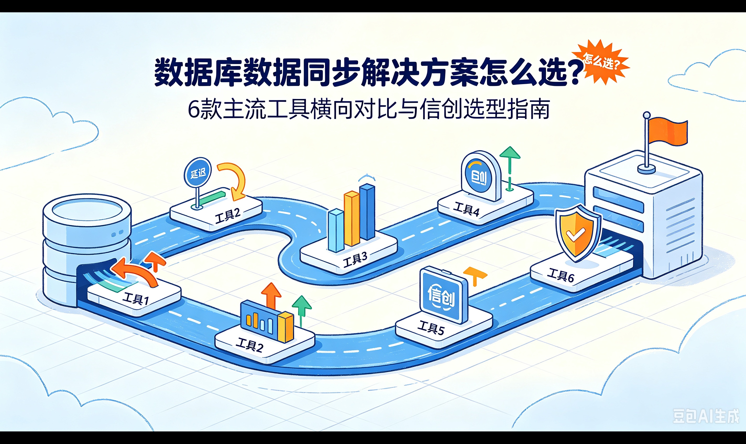 数据库数据同步解决方案深度对比：6款主流工具横向对比与信创选型指南