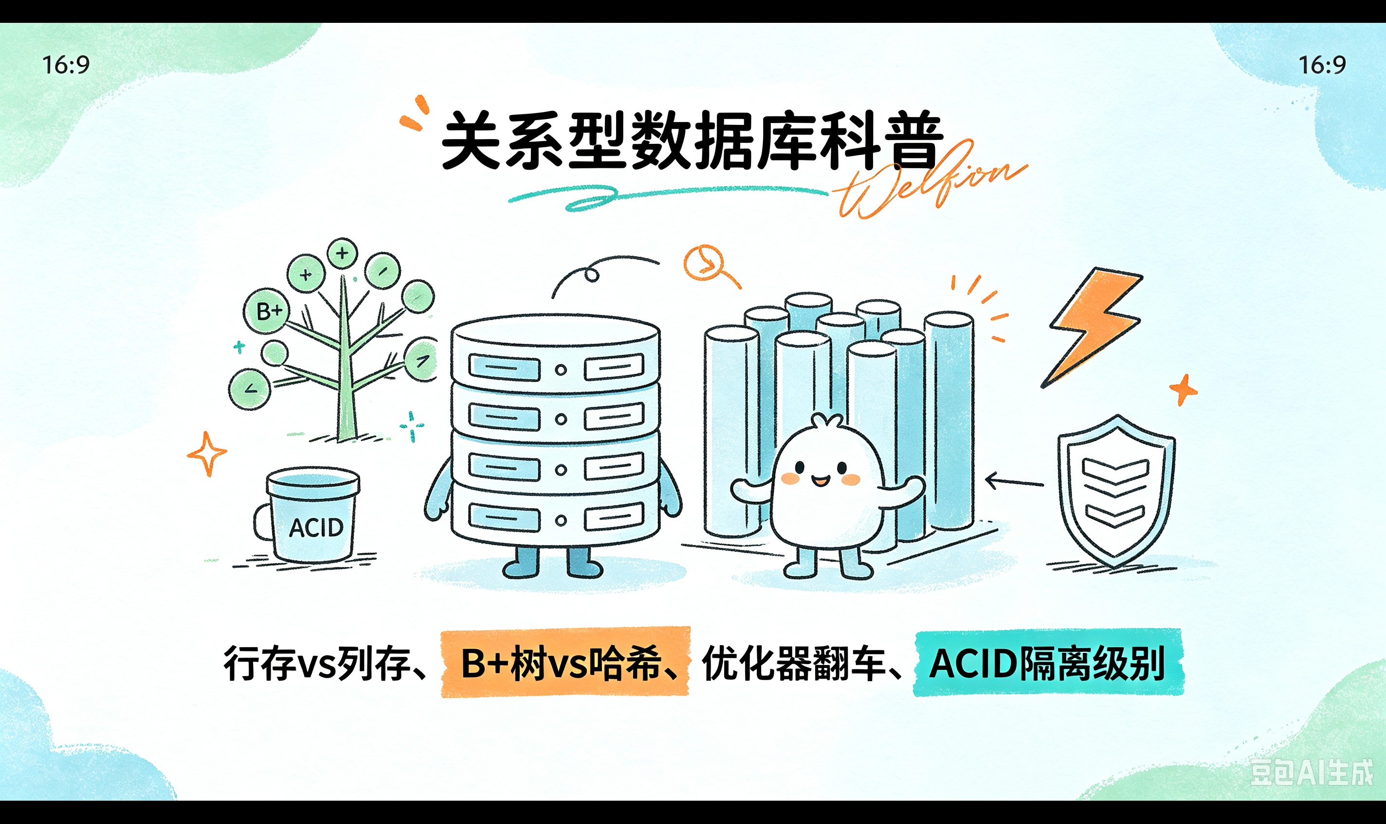 数据库&ldquo;家谱&rdquo;系列之一：关系型数据库的4大核心组件详解