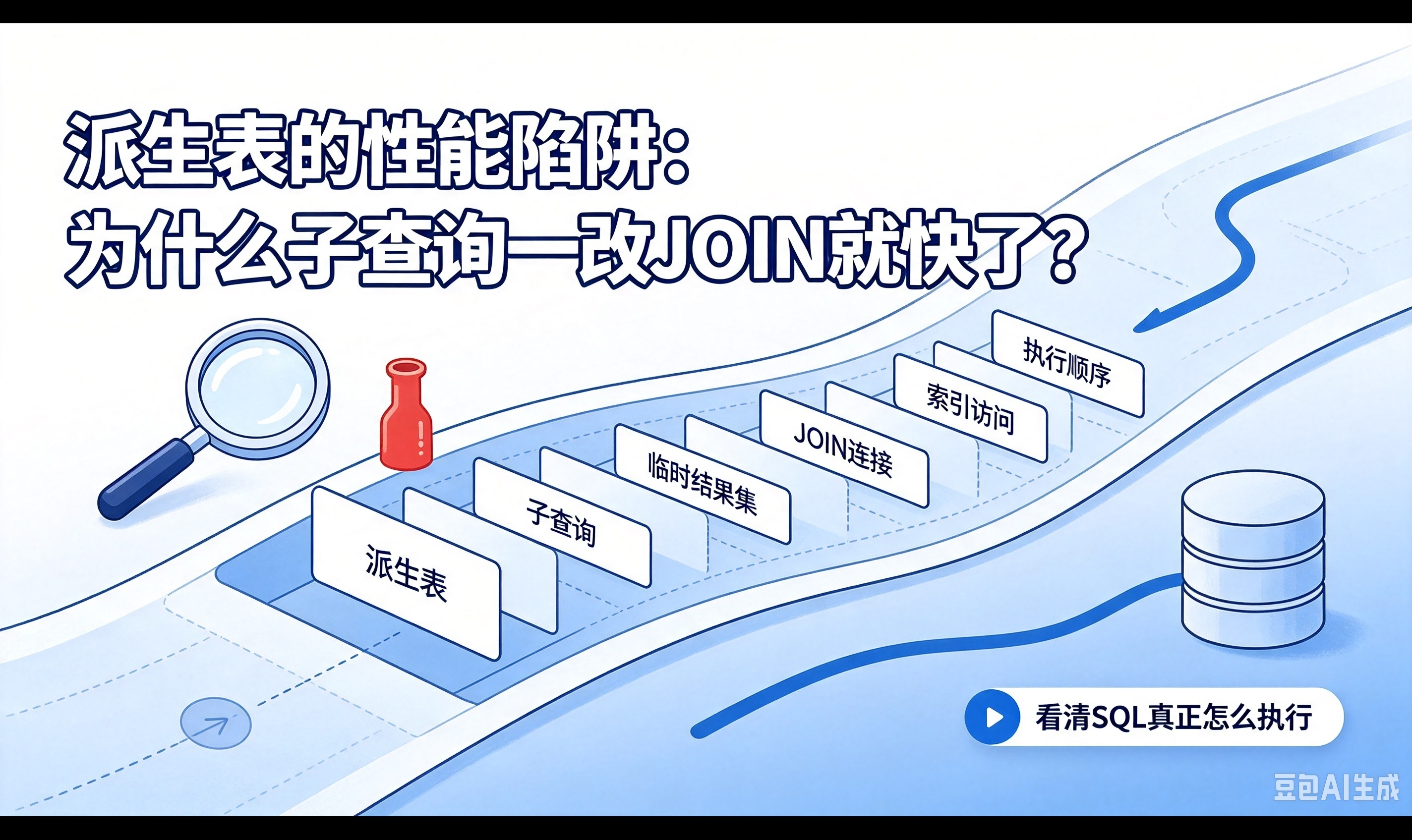 SQL派生表优化实战：从物化机制到LATERAL JOIN的完整进阶