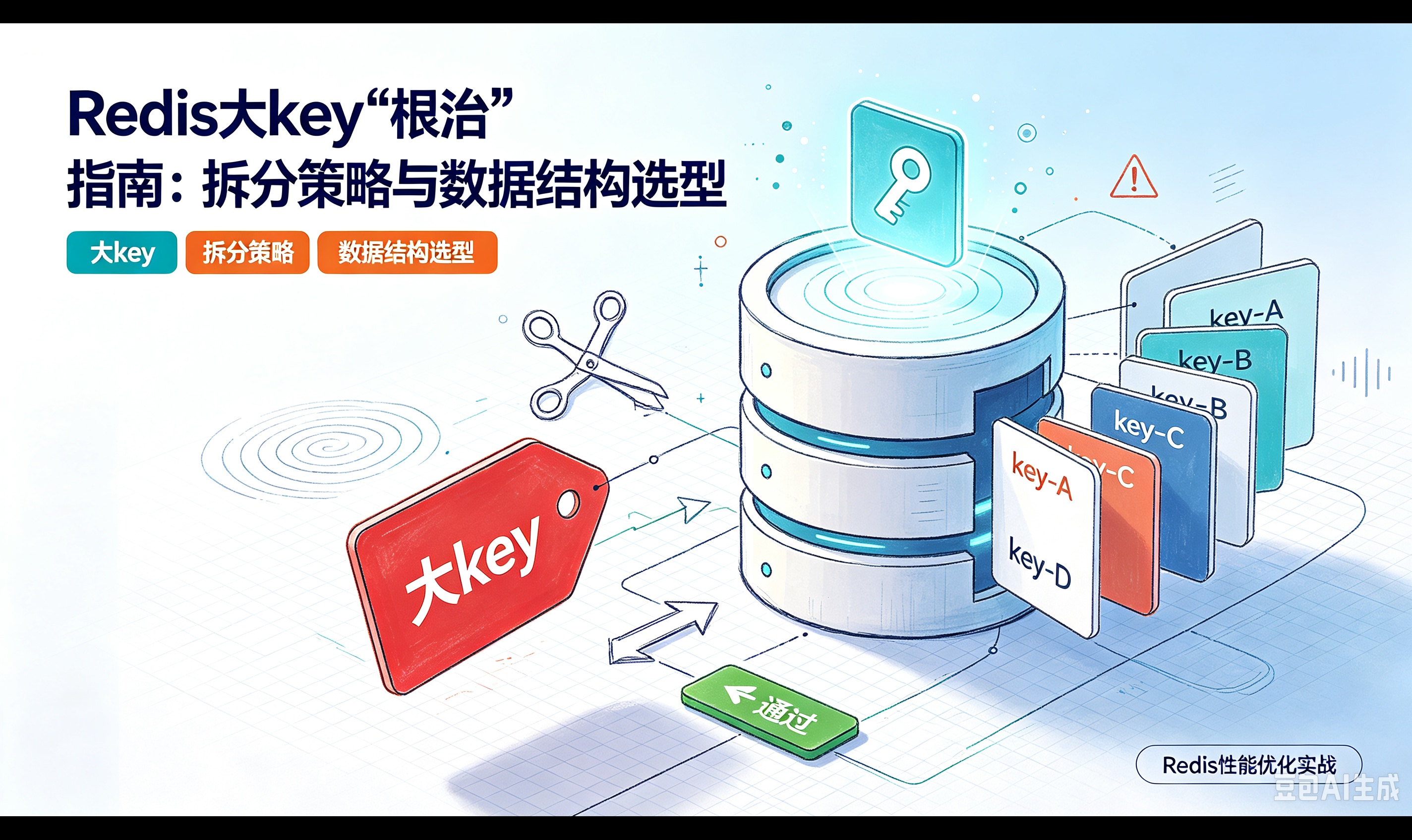 Redis大Key优化完全指南：三种类型、五种拆分策略、一套渐进式方案