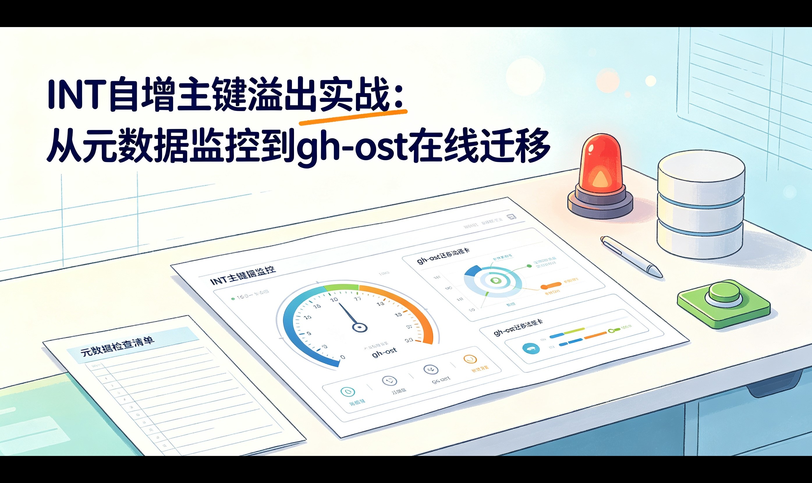 自增主键用尽了怎么办？INT溢出、在线迁移与预防策略全解析