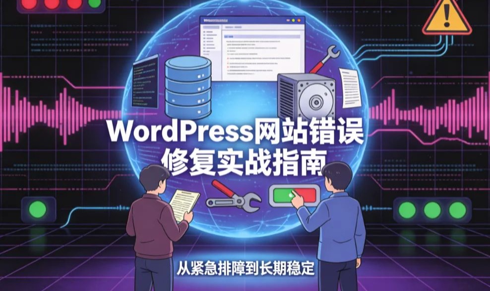WordPress网站错误修复实战指南2026