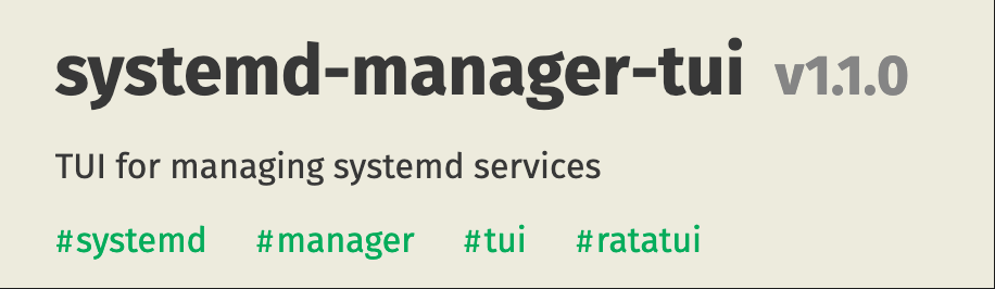 Systemd Manager 使用 Systemd-manager-tui 轻松管理 Linux Systemd 服务-腾讯云开发者社区-腾讯云