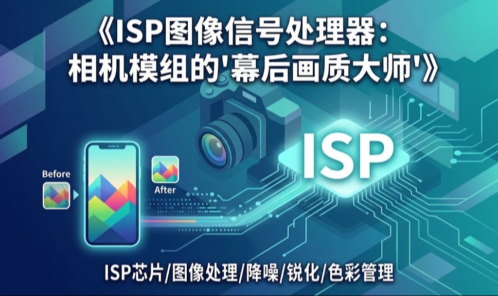 ISP 图像信号处理器：相机模组的幕后画质大师