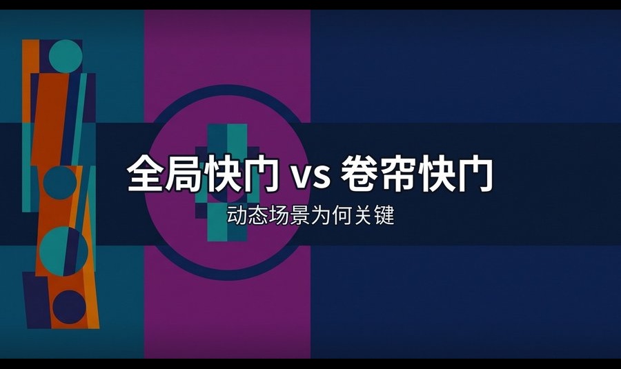 全局快门 vs 卷帘快门：动态场景下的深度成像差异