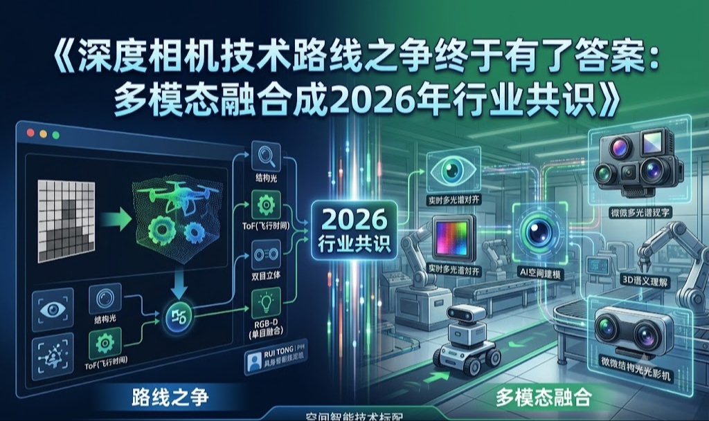多模态主动深度相机架构实战：散斑双目 + dToF + RGB 三模态融合系统设计全解析