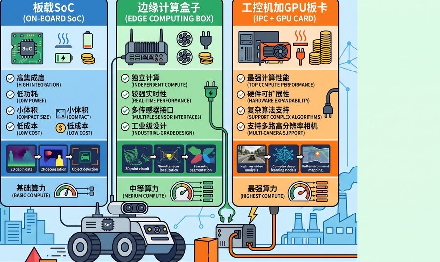避障系统的算力硬件：从边缘盒子到 SoC